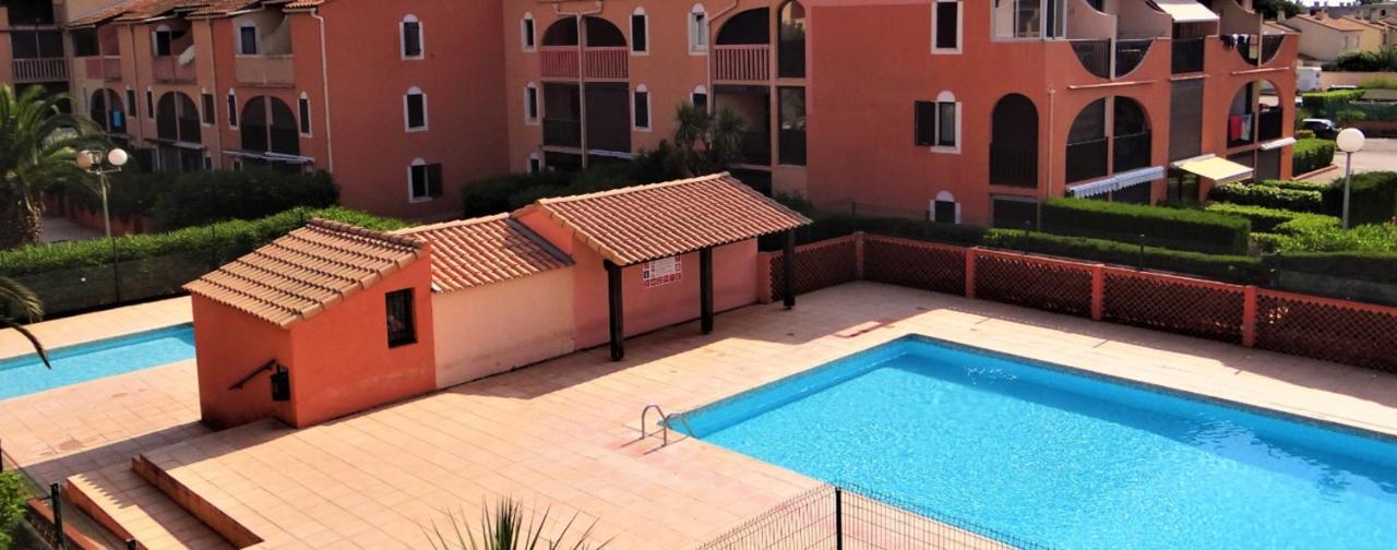 Appartement Charmant A Canet En Roussillon 36 M² Piscine Partagee Esterno foto